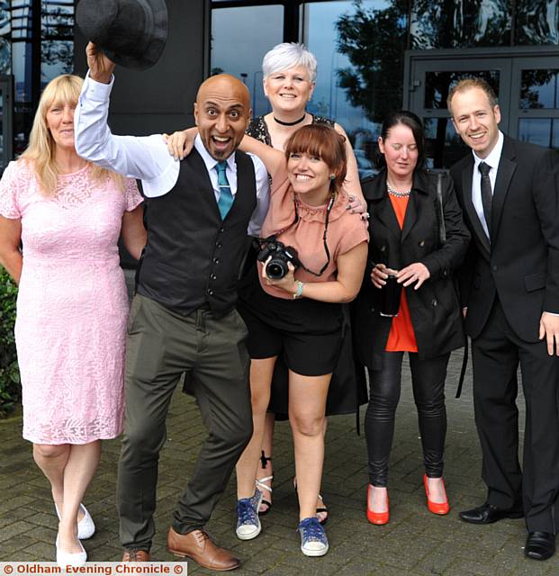 Teachers . . . From left, Pauline Matthews, Raz Raza, Jacky Ellis, Anna Swales, Claire White and Ashley Travis
