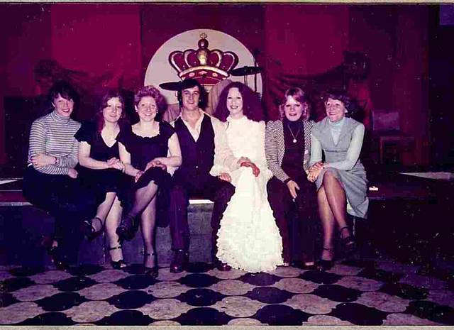 The Dirty Stop Out's Guide will celebrate the 1970s. Pic shows a group having a night out from the time.