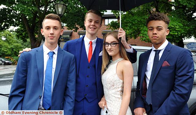 Josh Pickston, Callum Atherton, Chloe Knapman and Rio Browne