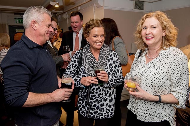 The Oldham Coliseum Civic Evening. L-R: Darren Wade, Joy Thorpe and Annie O'Neill.

Picture by Darren Robinson