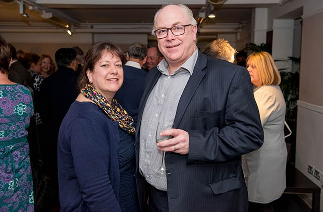 Oldham Coliseum Civic evening. L-R: Joanne Porter and John Porter (Wrigley Claydon Partner).

Picture by Darren Robinson