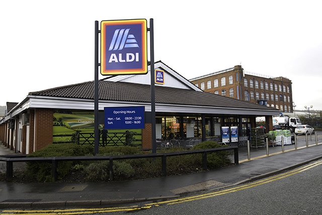 The newly-refurbished Aldi store in Shaw