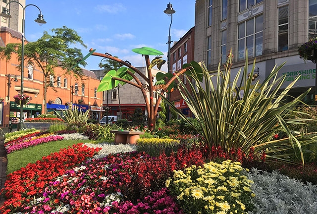 The WOW bed in Oldham town centre