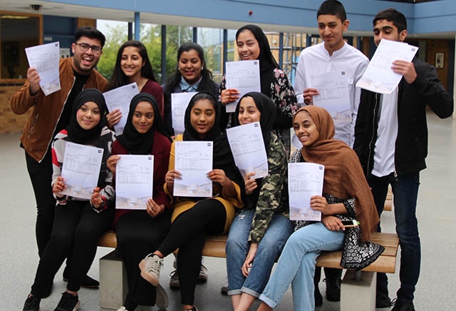 Radclyffe's top achieving students celebrate their success