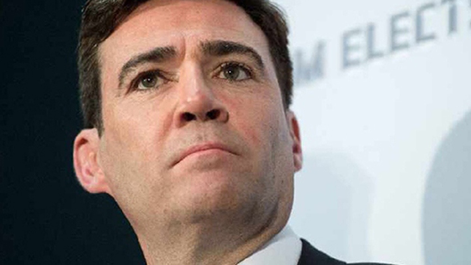 Greater Manchester Mayor Andy Burnham