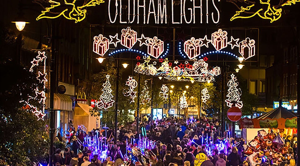 This year's Oldham celebrations will be centred around Parliament Square and Tommyfield Market