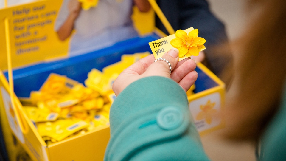 Marie Curie volunteers needed