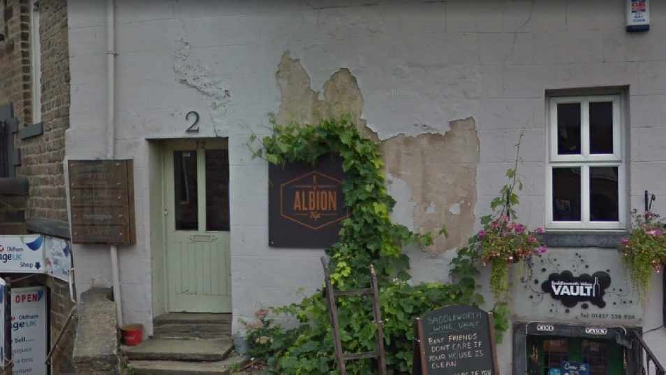 The Albion Tap in Uppermill