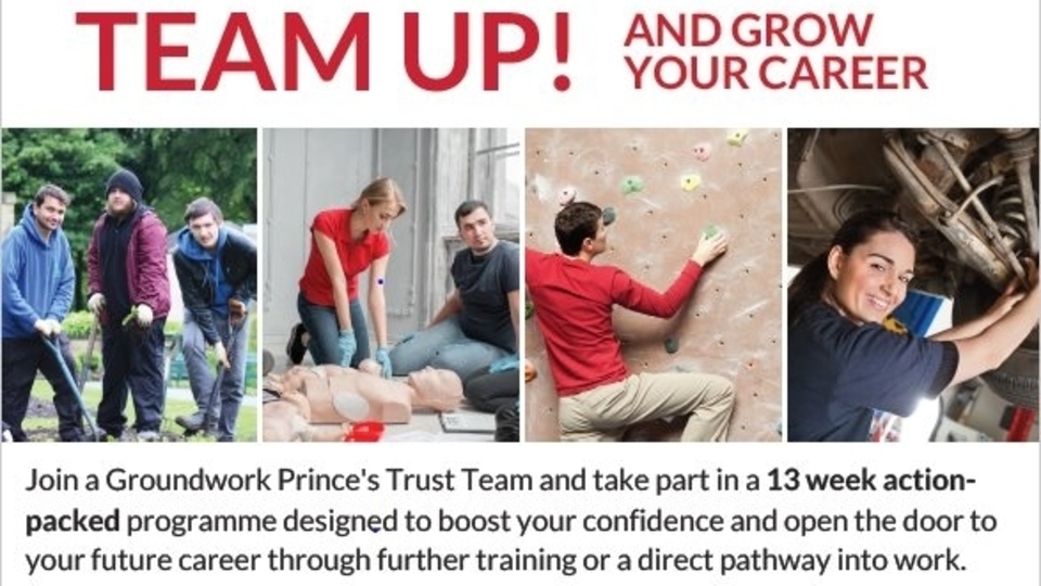 If you work with, or know of any young people who would benefit from this unique 13-week programme, please give Joanne a ring on 07739 978791 or email: joanne.shaw@groundwork.org.uk