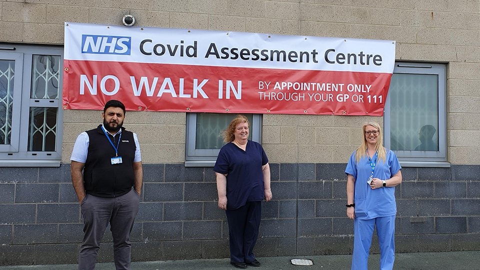 The ICC in Oldham will now house a new COVID Assessment Hub