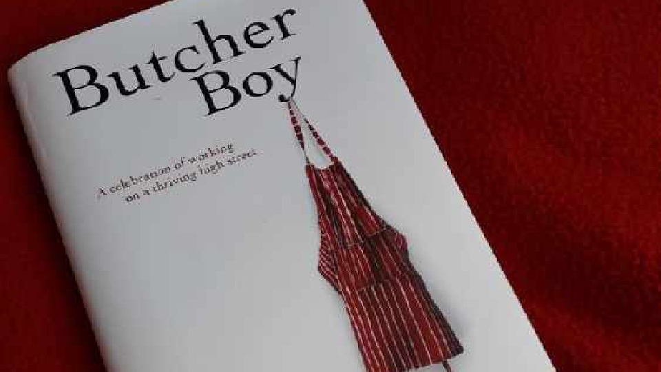 The Butcher Boy book is about how John Matthews' father built a renowned butcher’s business from nothing