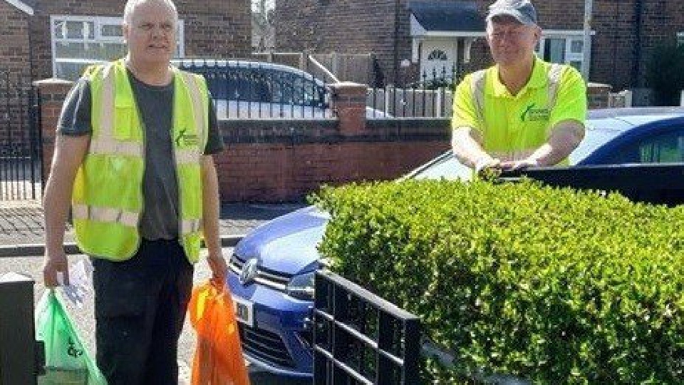 Members of First Choice Homes staff have been volunteering with Age UK Oldham to deliver groceries to elderly people who need help at this time