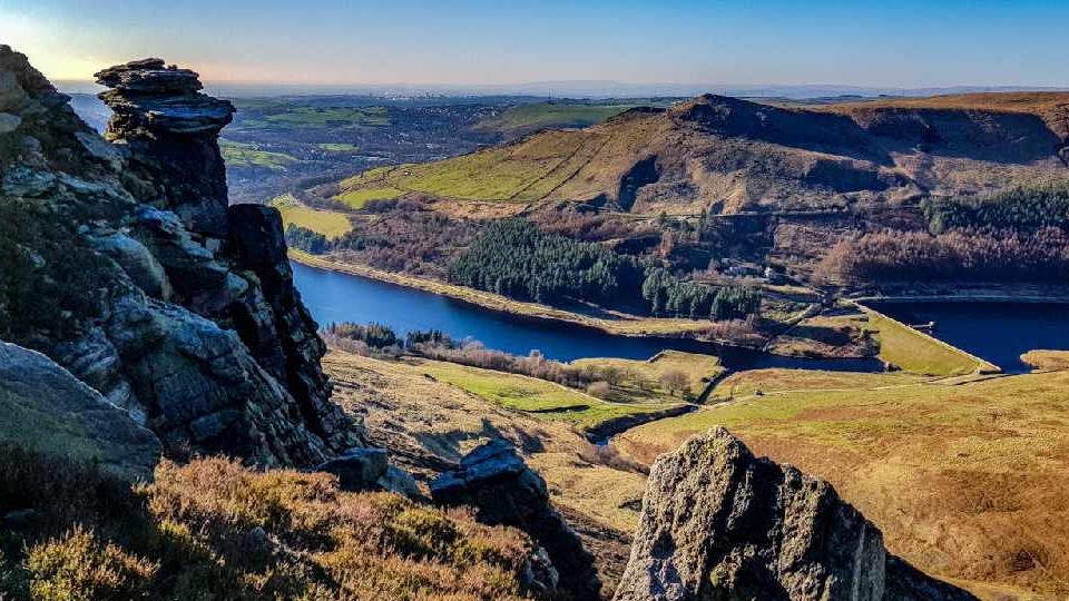 The scene at Dovestones. Picture courtesy of Hannah-Rose Bennett