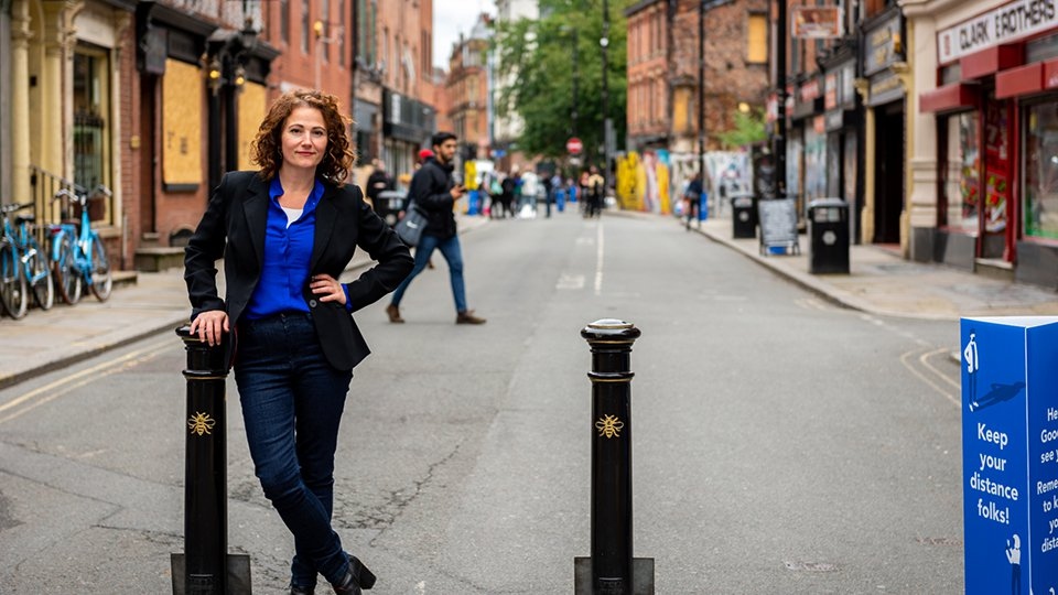 Cllr Angeliki Stogia, Manchester City Council’s executive member for environment, planning and transport