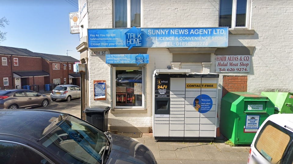 Sunny Newsagent in Werneth