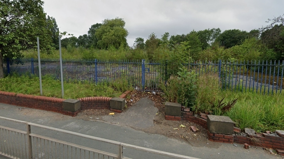 The site where the new Chadderton primary school could be built. Google Maps. 