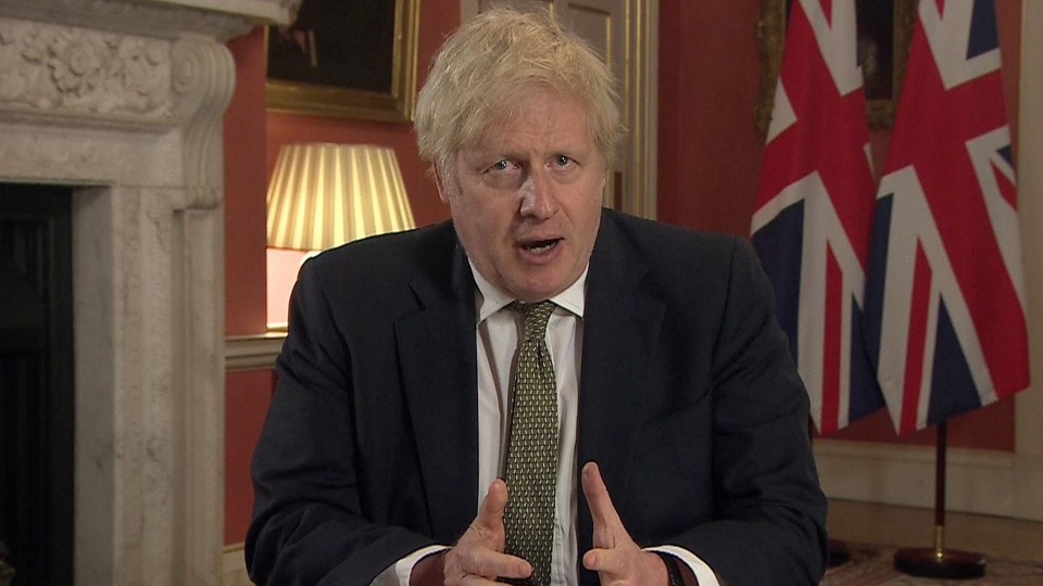 Boris Johnson announced the new lockdown last night