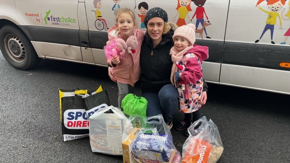 FCHO customer Emma Brophy with daughters Layla McTighe (6) and Evie McTighe (3)