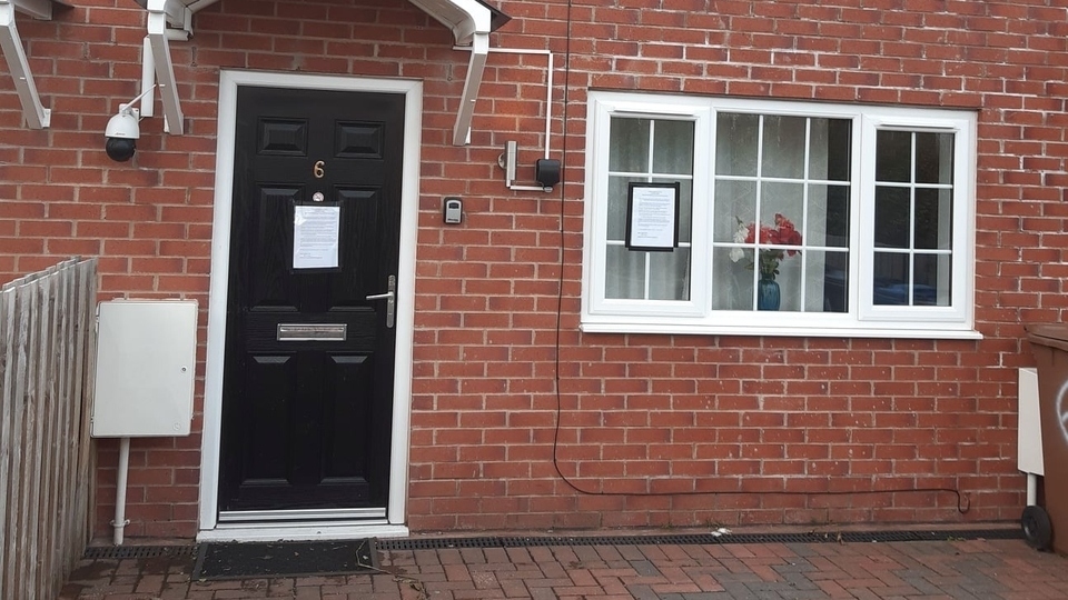 The property in Droylsden that was being let on Airbnb