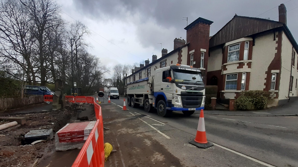 Upgrade work has taken place in Birch at the junction of Heywood Old Road and Langley Lane