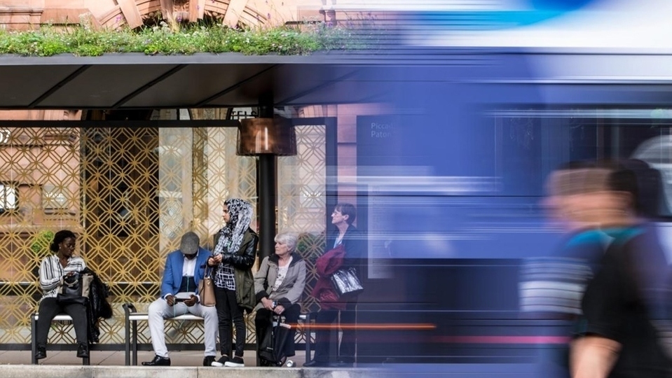 Passengers using bus stations, interchanges and the Metrolink in Greater Manchester are still required to wear face coverings unless exempt