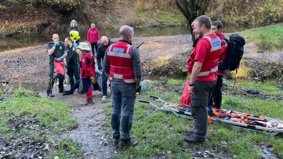 The rescue team were involved for almost two hours