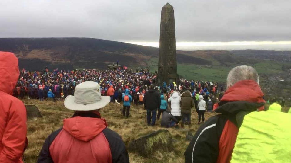 A Remembrance Day scene at Pots and Pans