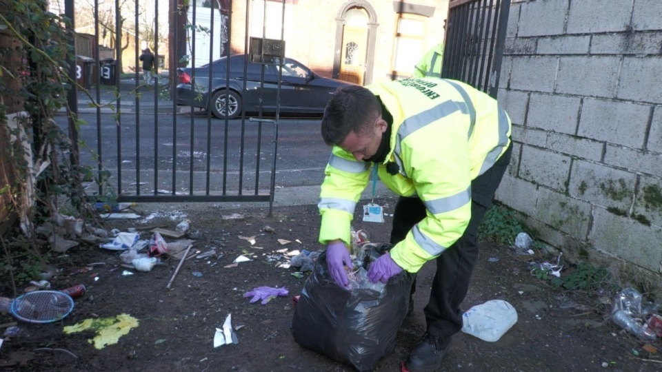 The intensive work is being targeted around Alexandra, Medlock Vale, Waterhead, St Mary’s and Werneth - wards that have the highest number of reported fly-tipping incidents