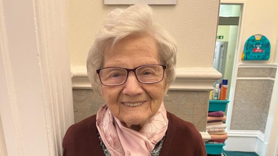 Oldham centenarian Grace Stansfield