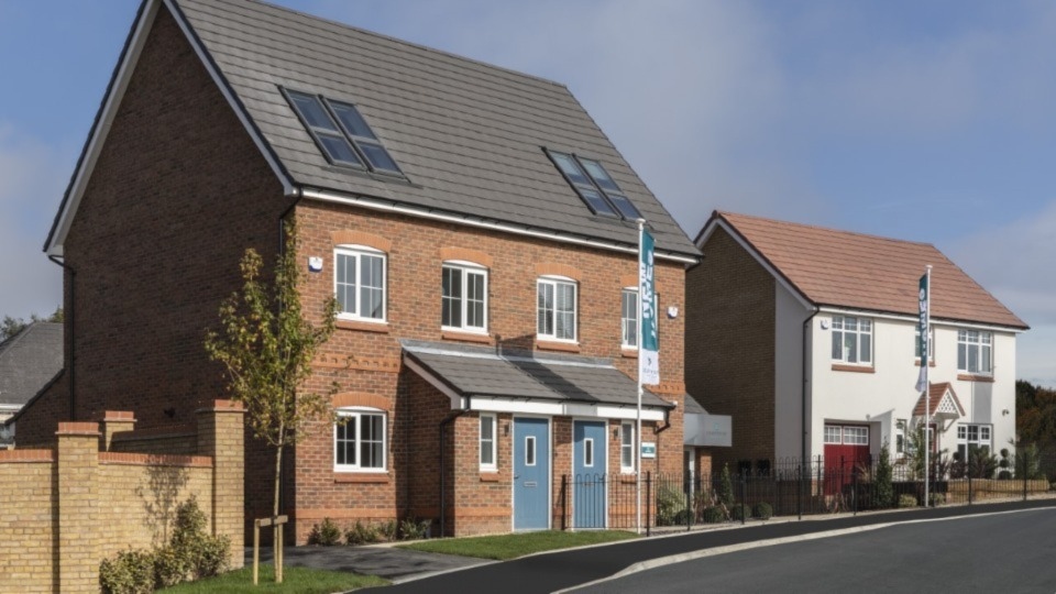 The new homes at Radclyffe Gardens in Chadderton