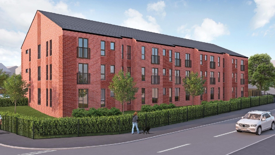 The plans for affordable apartments in Royton