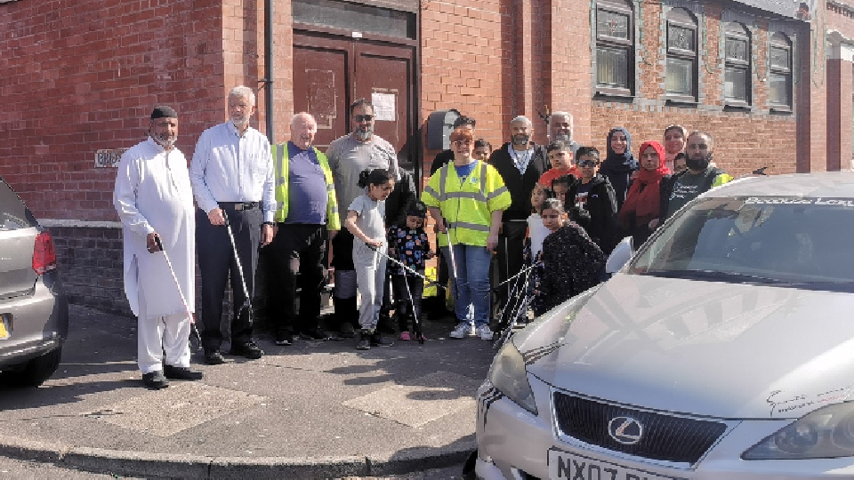 Members of the community in Clarksfield have been clearing up their streets