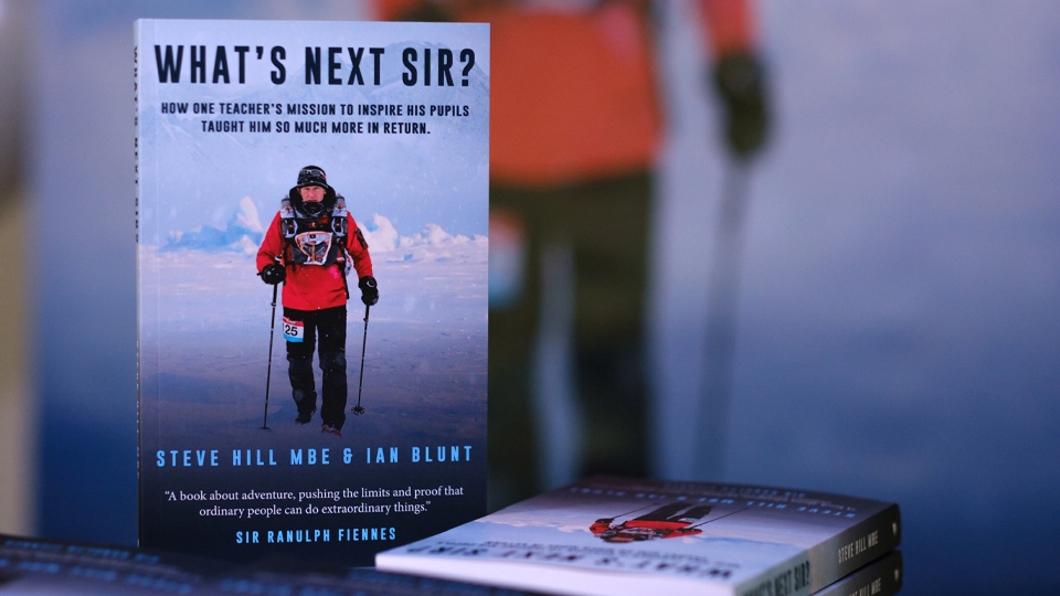 You could win a signed copy of 'What's Next Sir?'