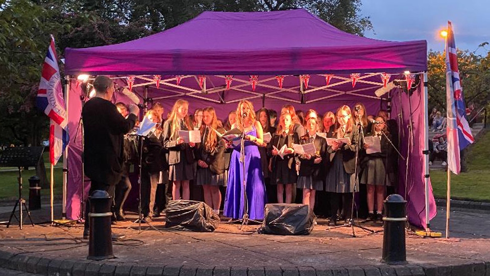 The Crompton House School choir