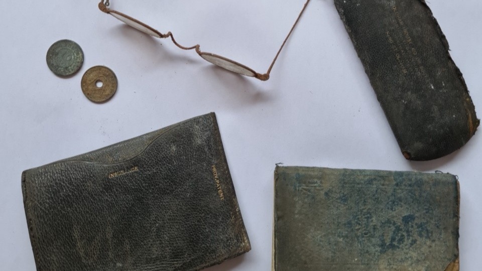 Some of the documents and artefacts that Jignasha discovered