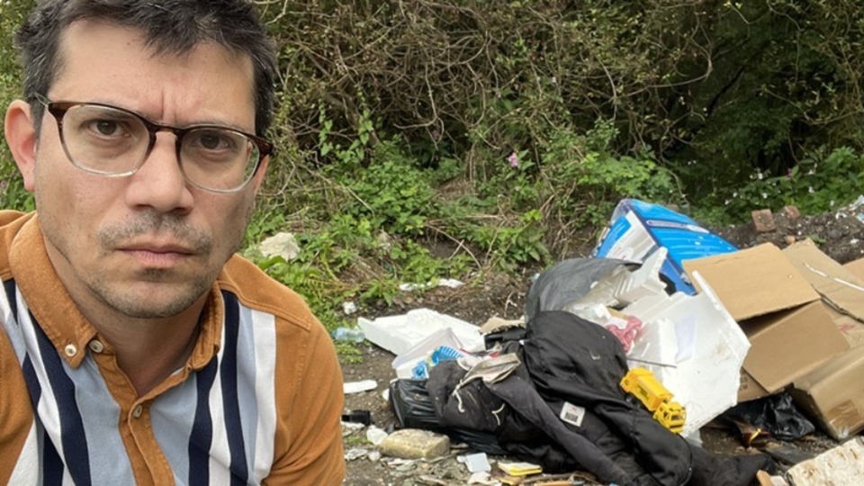 Councillor Sam Al-Hamdani has slammed the 'disgraceful' fly-tippers