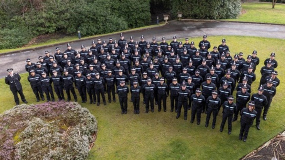 The new PCs recently attested in the latest ceremony at the GMP’s Sedgley Park Training Centre