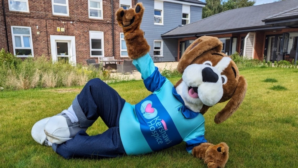 Hartley will be stepping out of his kennel and making his first official appearance at the Dr Kershaw's Hospice Summer Fayre on Sunday week, July 30