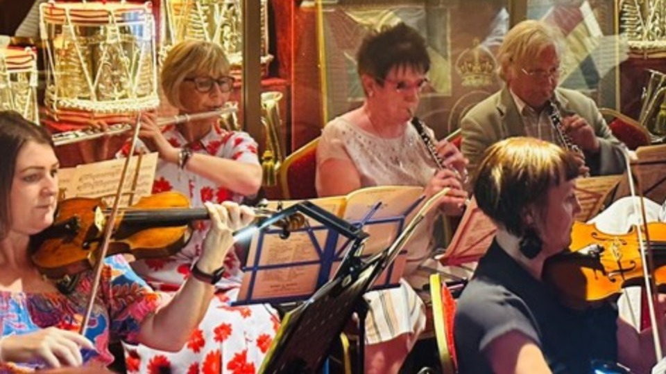 The orchestra, who officially mark their landmark year this Sunday, were hosted by Councillor Zahid Chauhan OBE, at Oldham Civic Centre