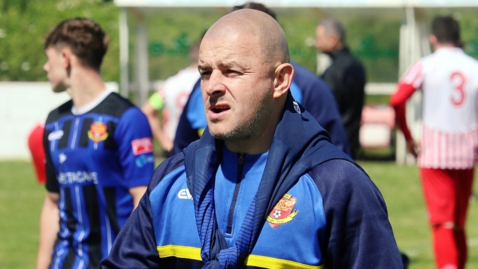 Avro joint manager Mike Norton. Image courtesy of Avro FC