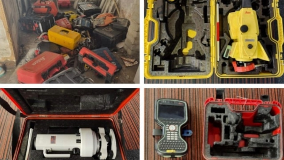 Some of the suspected stolen goods. Images courtesy of GMP