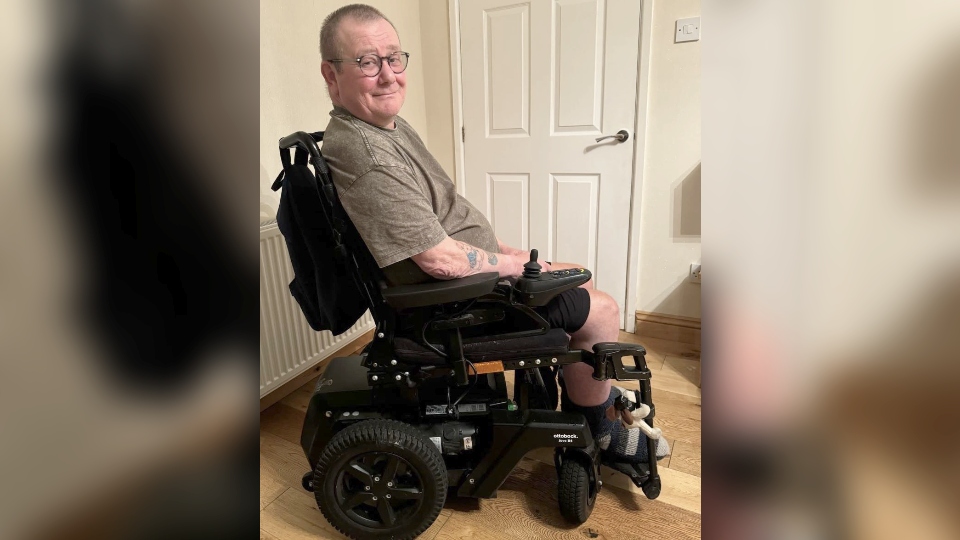 Terry Fleming, who has MS and often has to use a wheelchair, says the situation on Union Street is a 'nightmare'