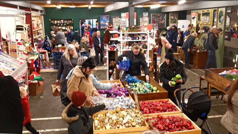 The Emmaus Mossley Christmas sale event in 2023 proved a huge success