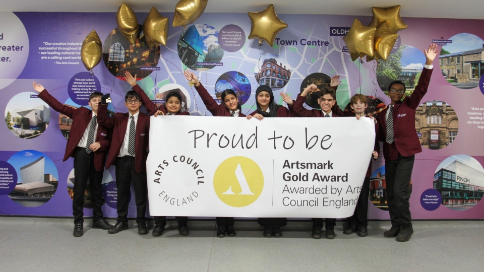 By embarking on their Artsmark journey, Hathershaw College has developed their arts and cultural provision to embed a broad and ambitious curriculum