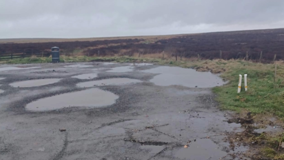 Kirklees council acted after furious Saddleworth residents said mounds of rubbish had blighted a site close to the Pennine Way on the A635 Greenfield to Holmfirth road