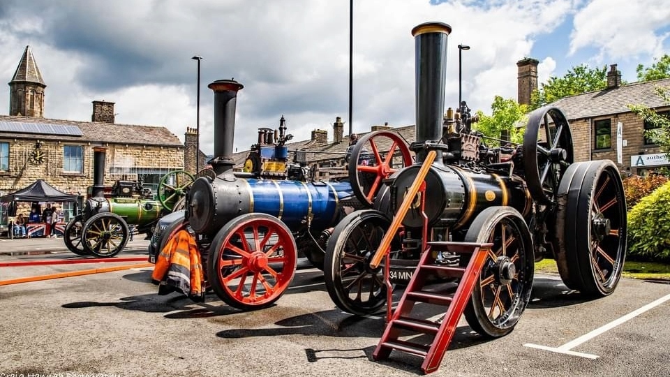 The festival saw a turnout of ten magnificent traction engines. Images courtesy of Craig Hannah and Julie Murgatroyd