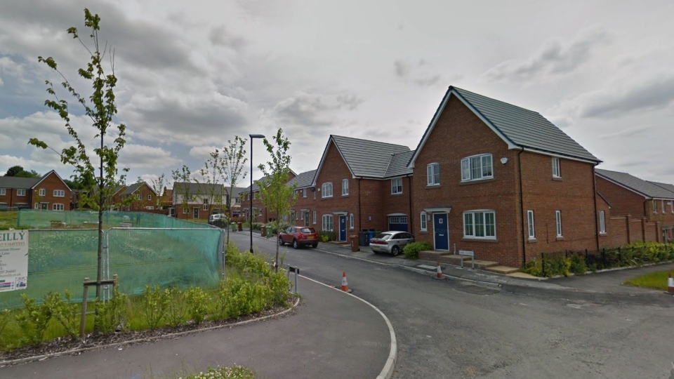 Oak Close in Werneth, where a new children's home is being set up. Image courtesy of Google Maps