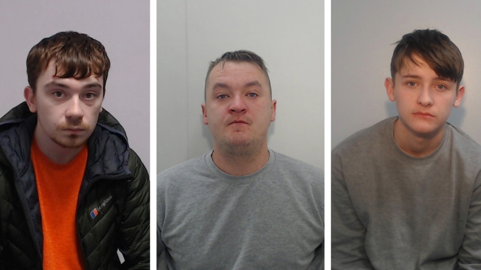 Tony Adams, Dale Heywood and Niall Conaghan. Images courtesy of GMP