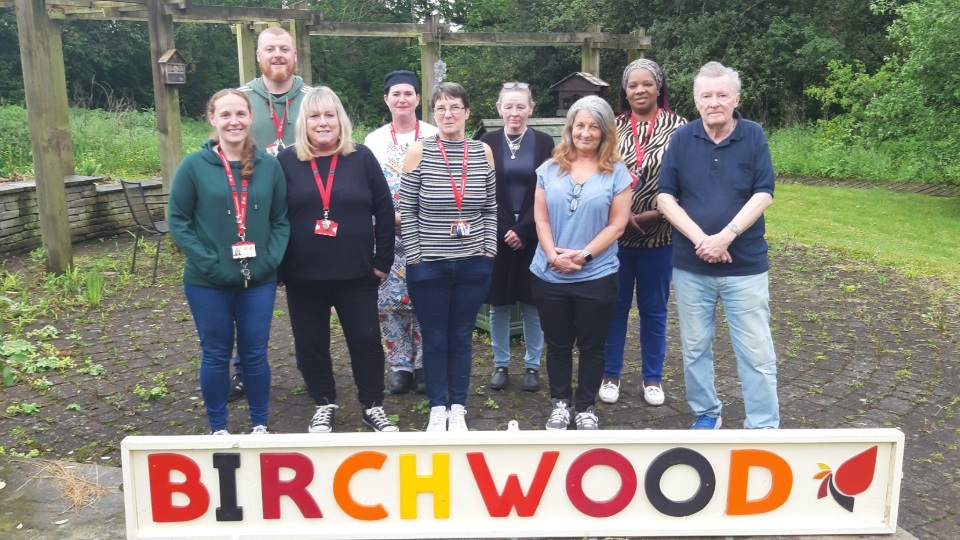 The Residential Nursing Team Award went to Oldham's Birchwood Nursing Team