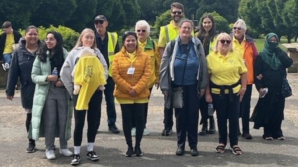 Led by Endometriosis Awareness North, the team pounded Alexandra Park to illustrate how treatment for the condition